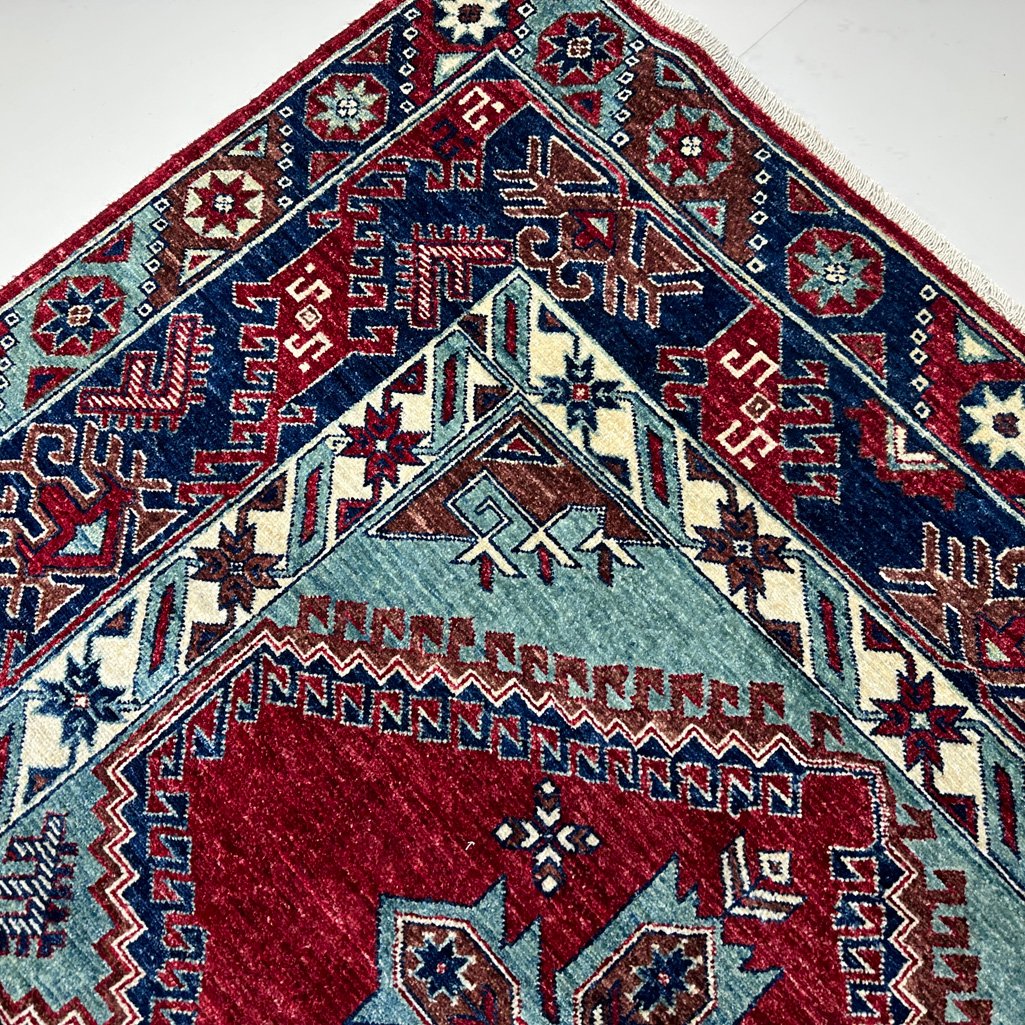 El Dokuma Döşemealtı Antalya Yöresel Yün Halı (170x230 cm) - Görsel 4