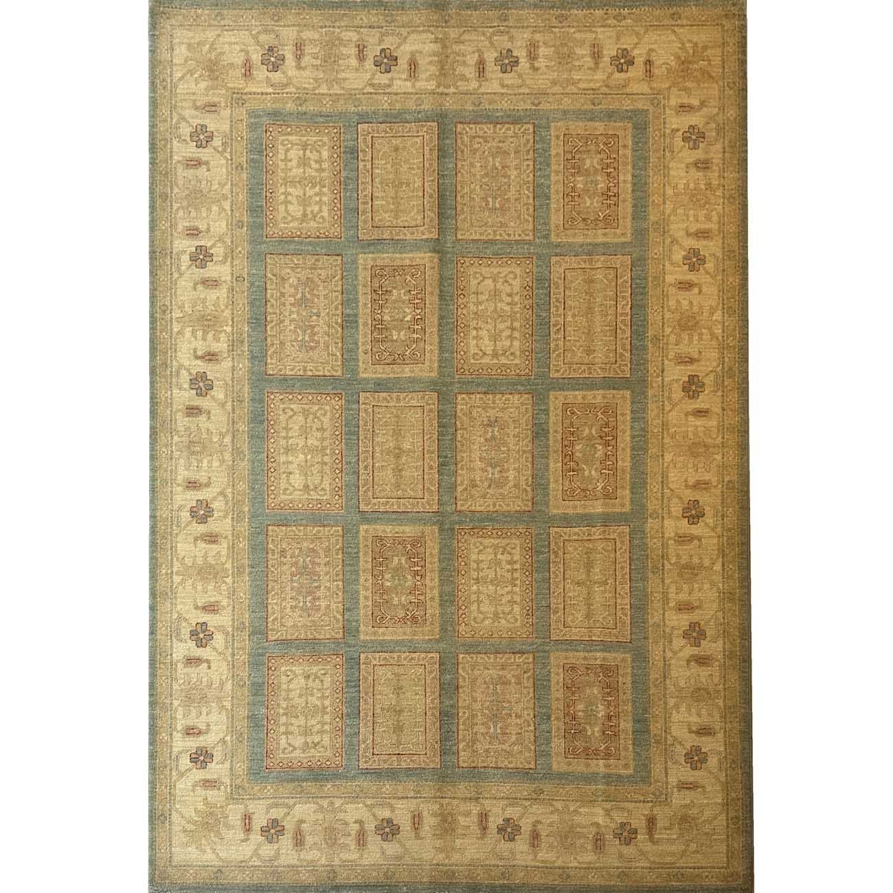 El Dokuma Bahtiyar Uşak Yün Halı (170x235 cm)