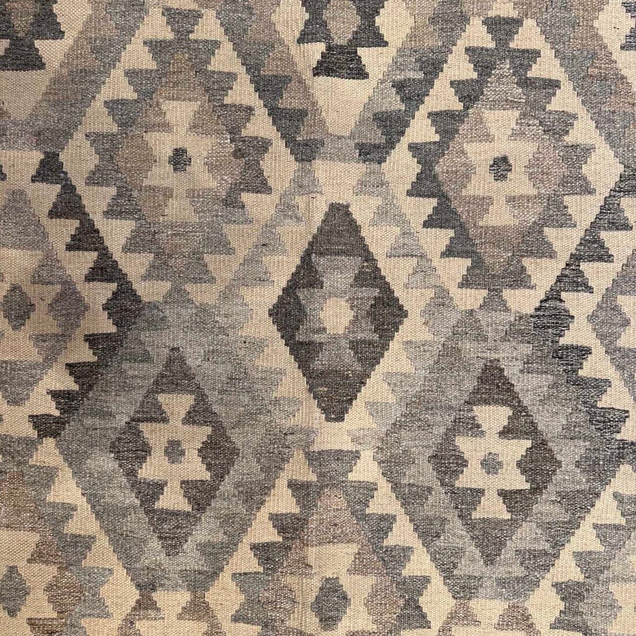 El Dokuma Natural Anadolu Desenli Yün Kilim (205x295 cm) - Görsel 2