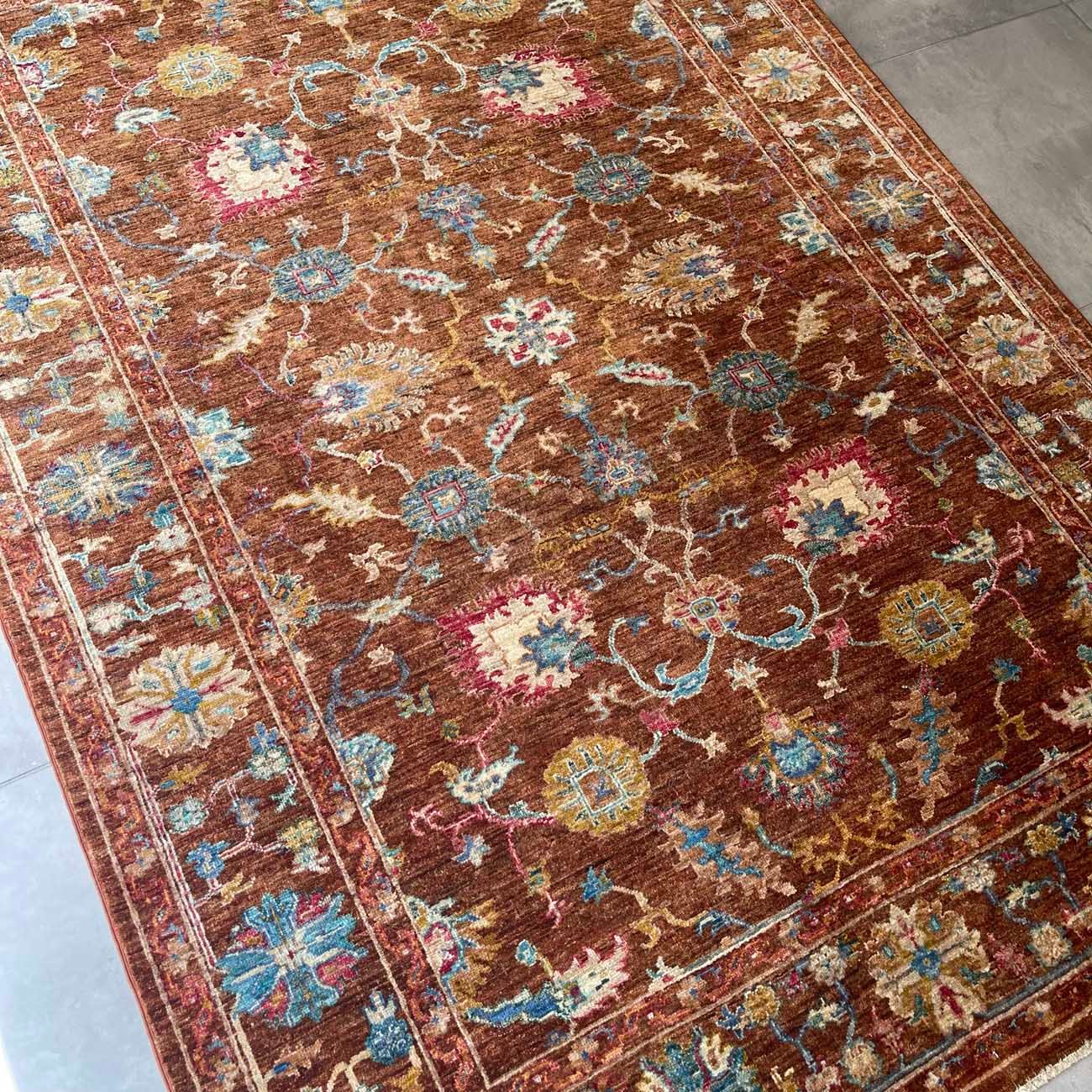 El Dokuma Sultani Yün Halı (170x240 cm) - Görsel 7