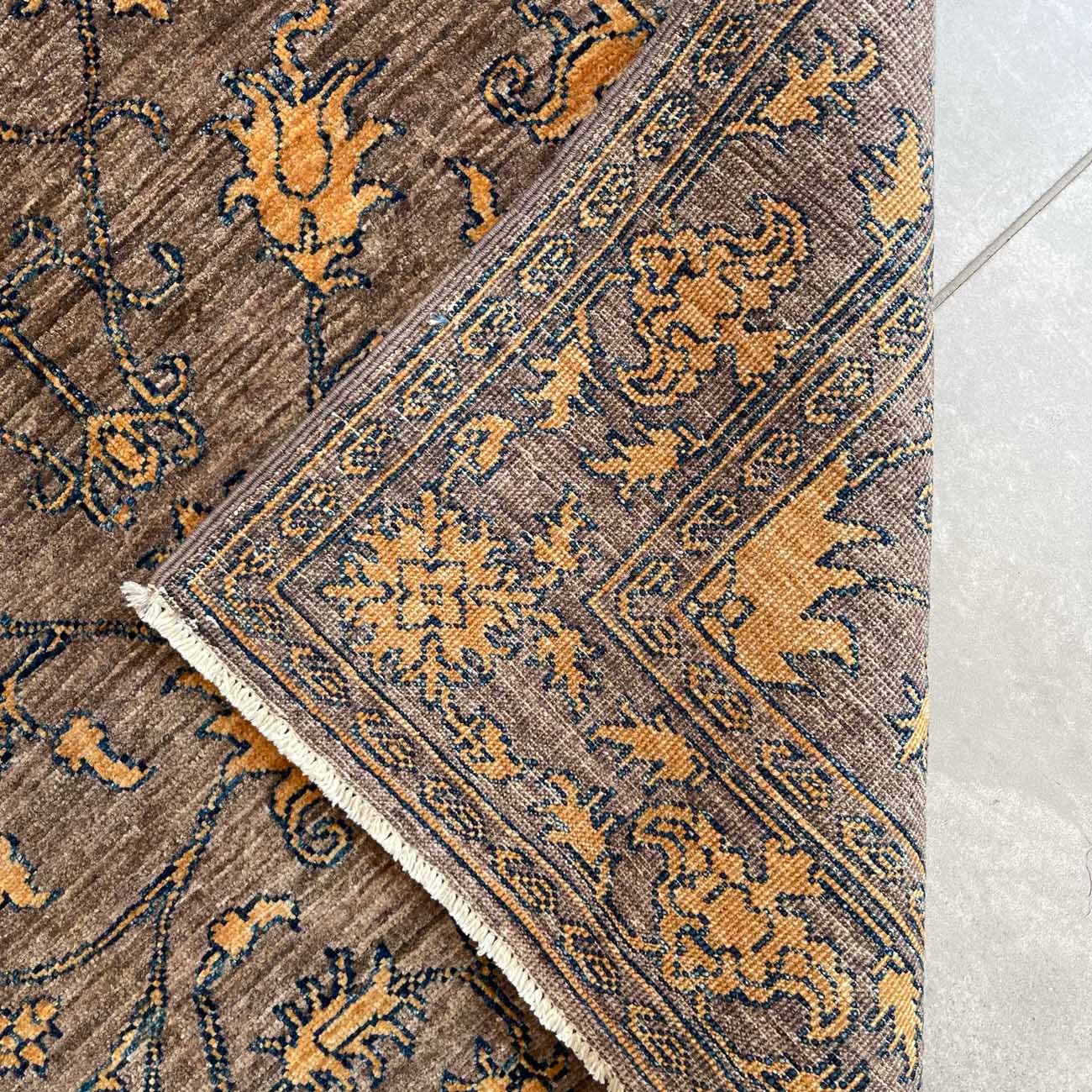El Dokuma Sultani Yün Halı (100x155 cm) - Görsel 5