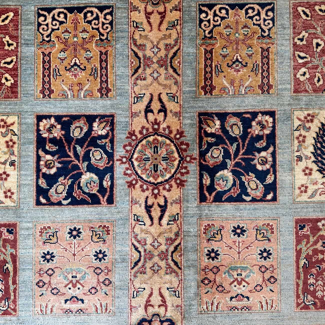 El Dokuma Bahtiyari Kabile Yün Halı (210x290 cm) - Görsel 2