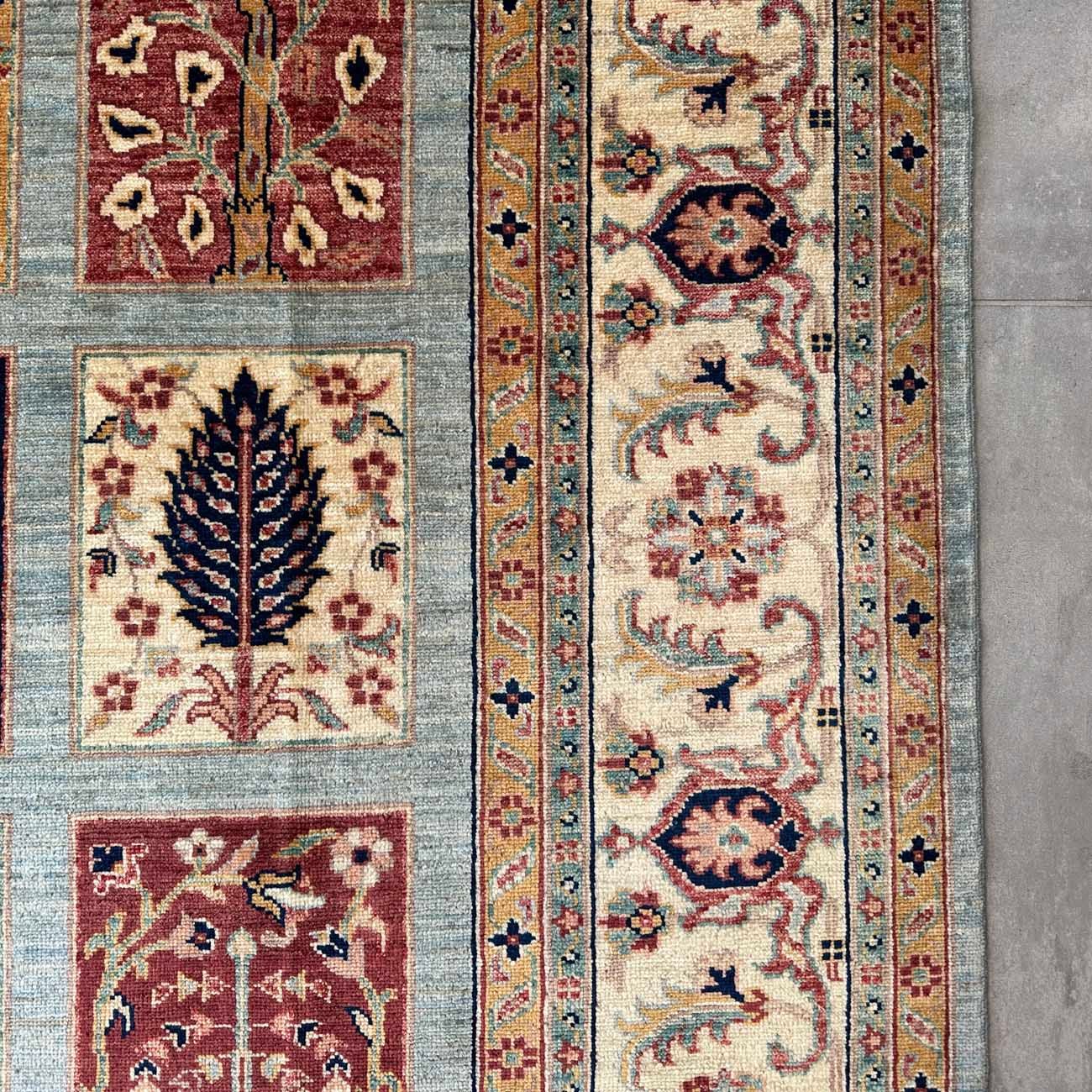 El Dokuma Bahtiyari Kabile Yün Halı (210x290 cm) - Görsel 3