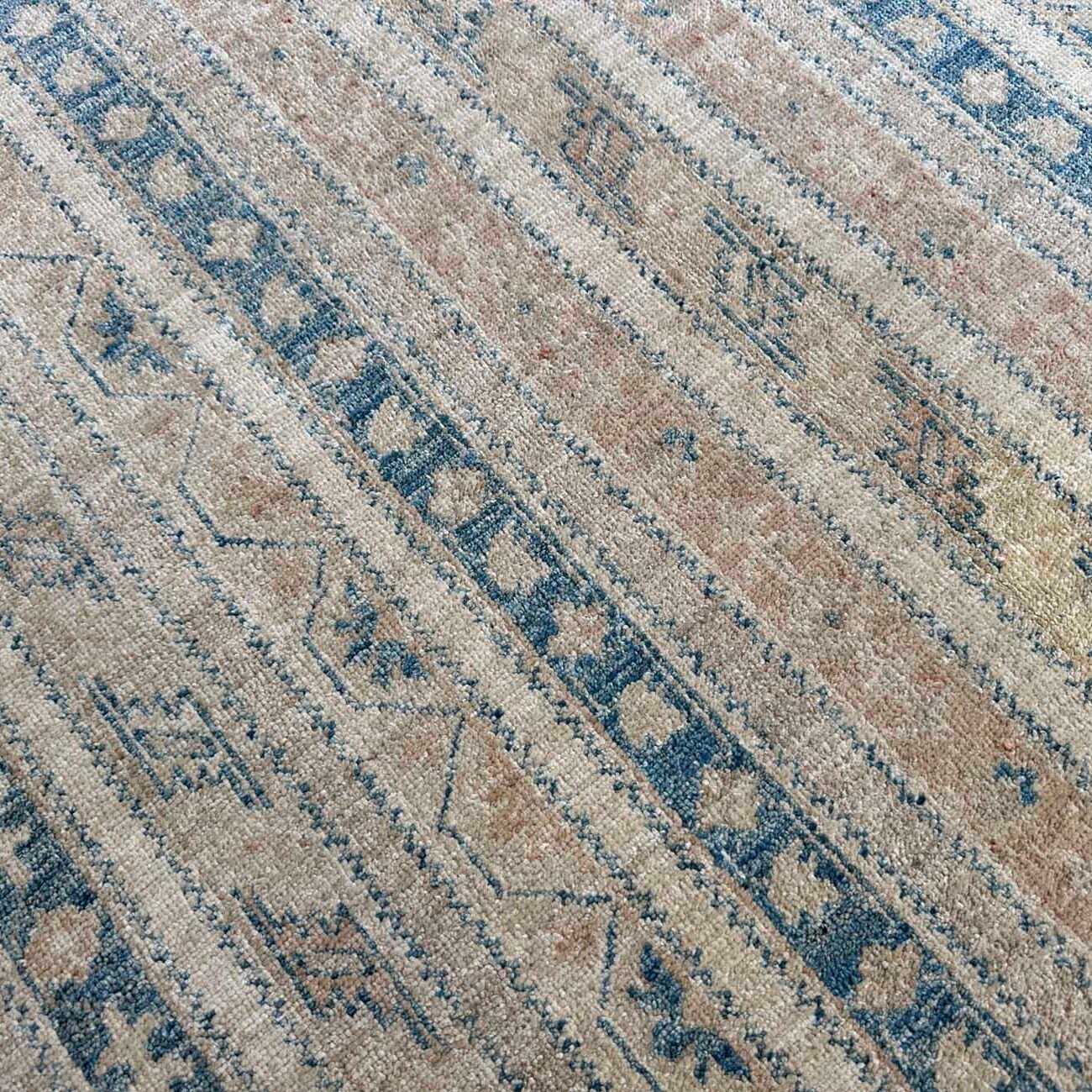 El Dokuma Şal Uşak Yün Halı (200x295 cm) - Görsel 2