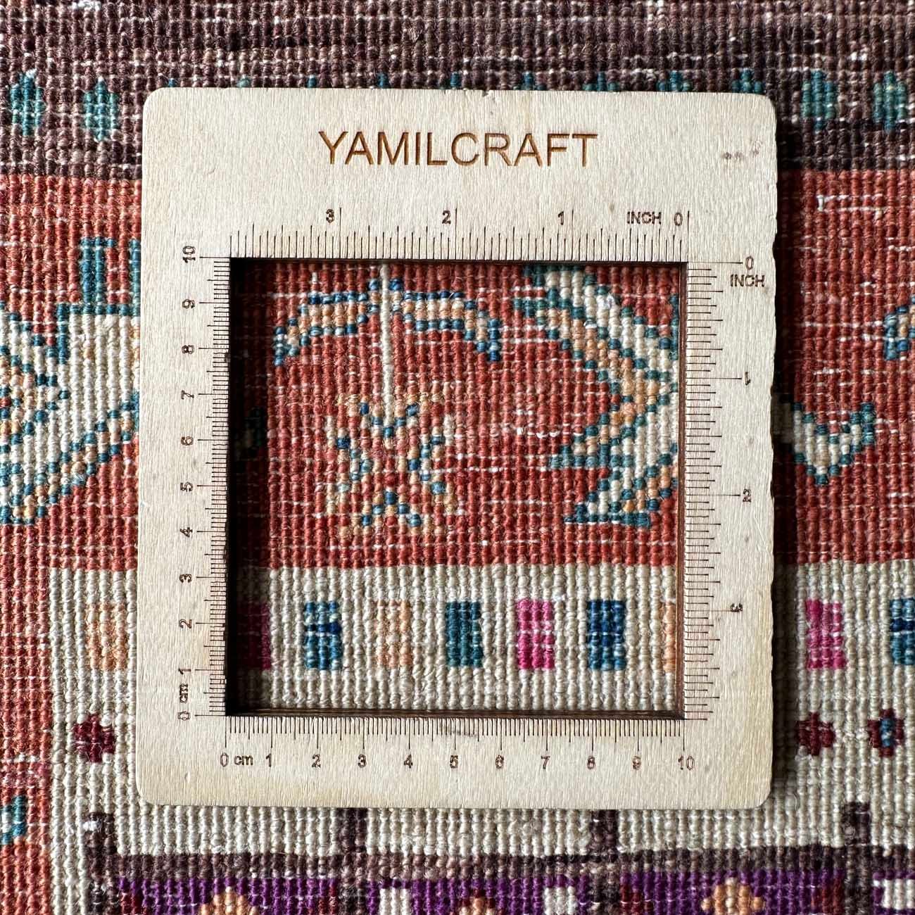 El Dokuma Bohem Kabile Yün Halı (120x175 cm) - Görsel 6