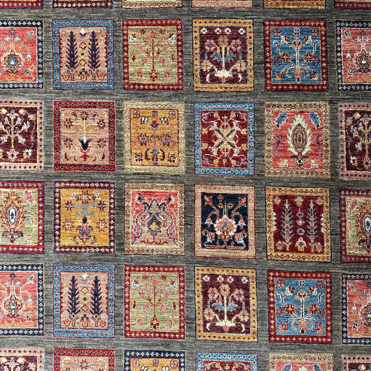 El Dokuma Bahtiyar Kabile Yün Halı (200x300 cm) - Görsel 4