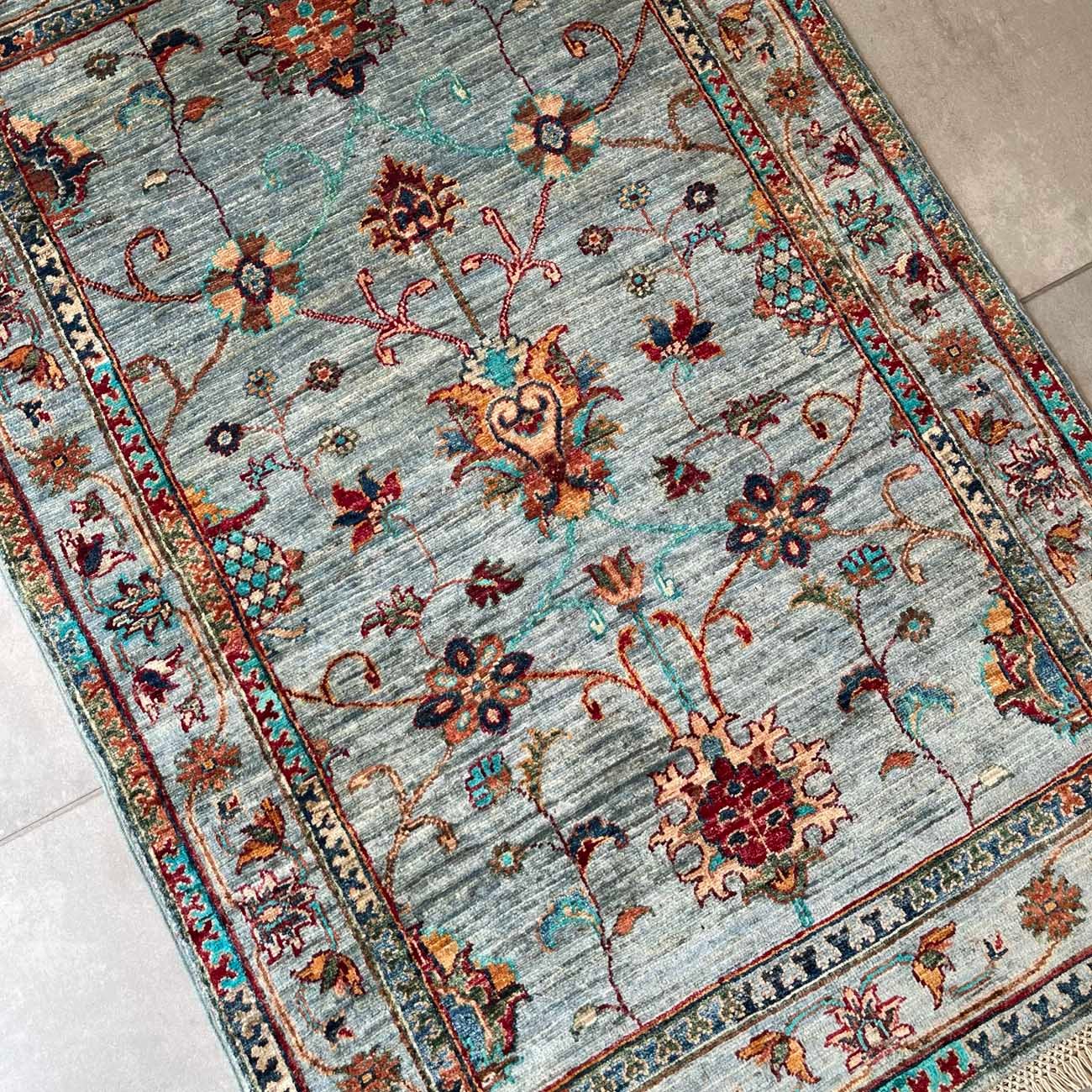 El Dokuma Sultani Yün Halı (100x150 cm) - Görsel 7