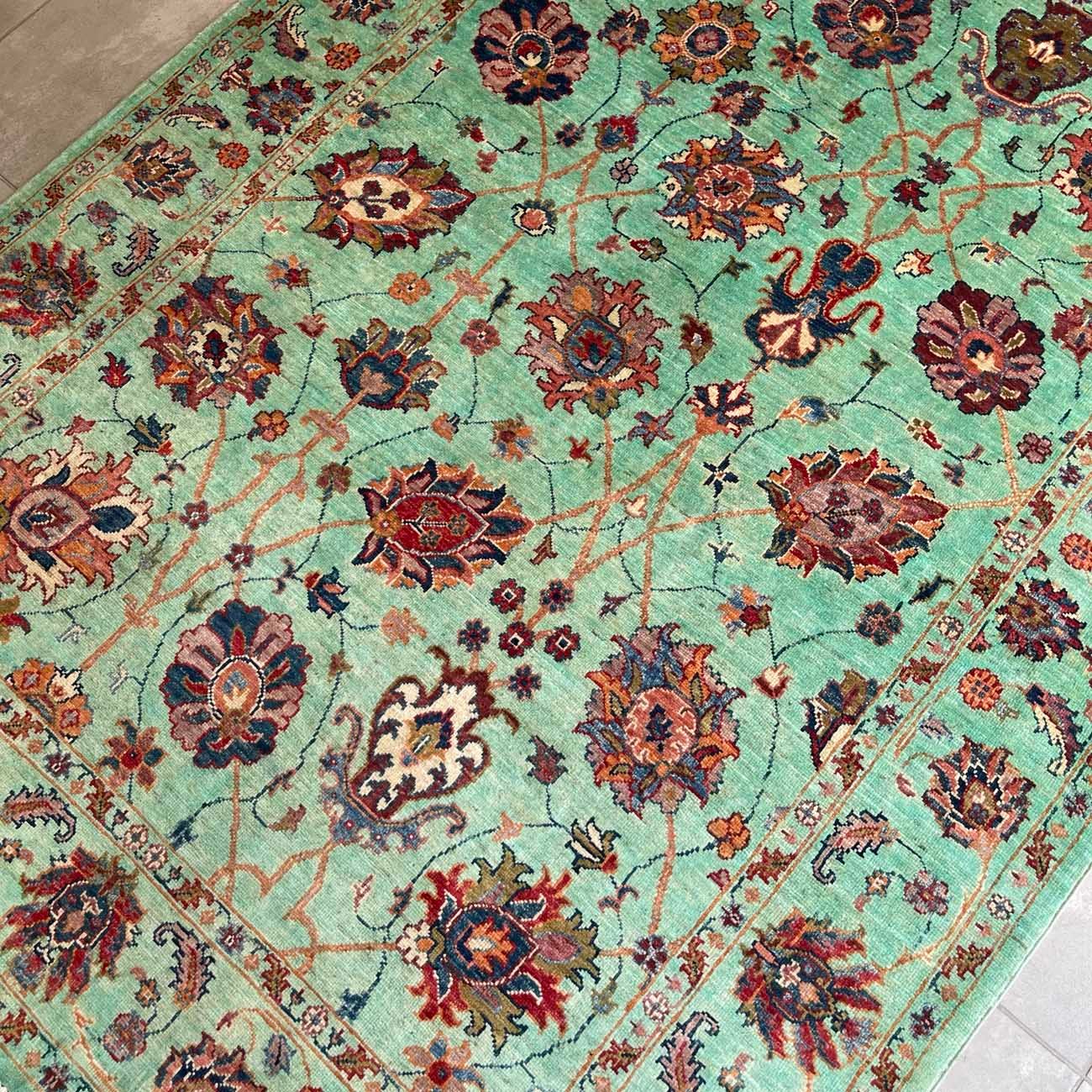 El Dokuma Sultani Yün Halı (150x205 cm) - Görsel 7