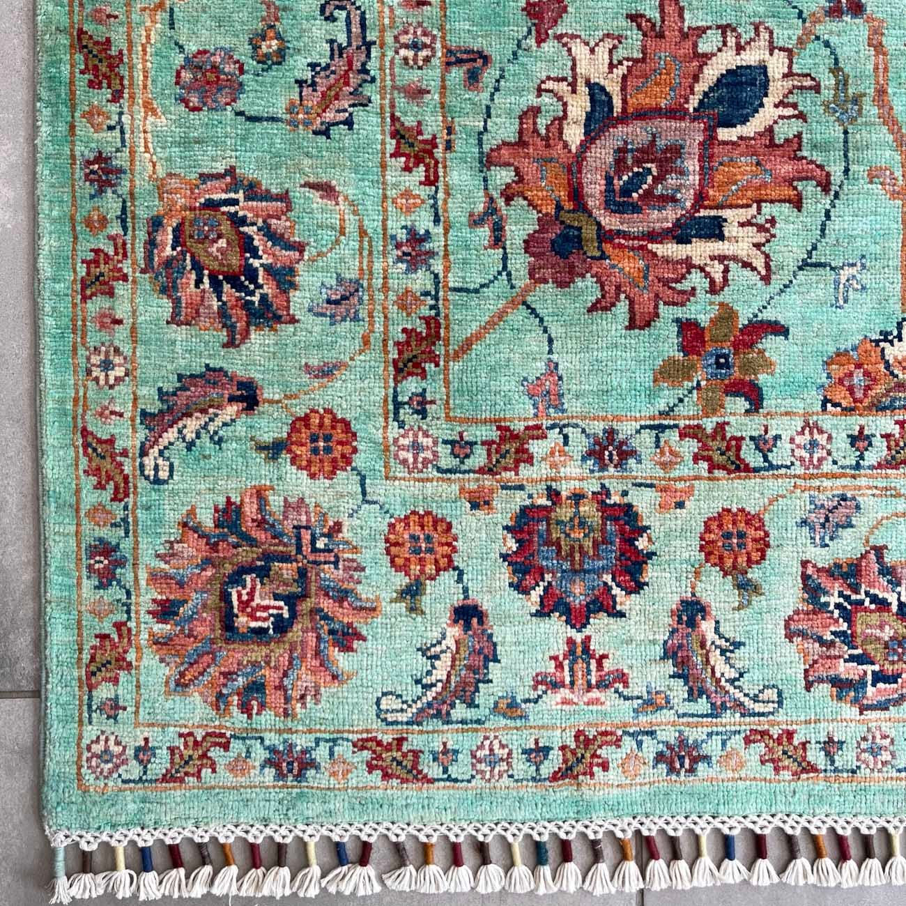 El Dokuma Sultani Yün Halı (150x205 cm) - Görsel 8