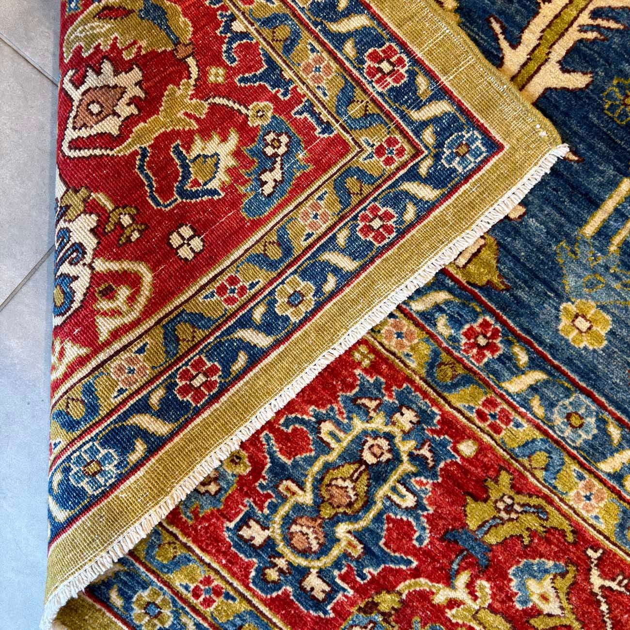 El Dokuma Sarapi İran Yün Halı (305x425 cm) - Görsel 5