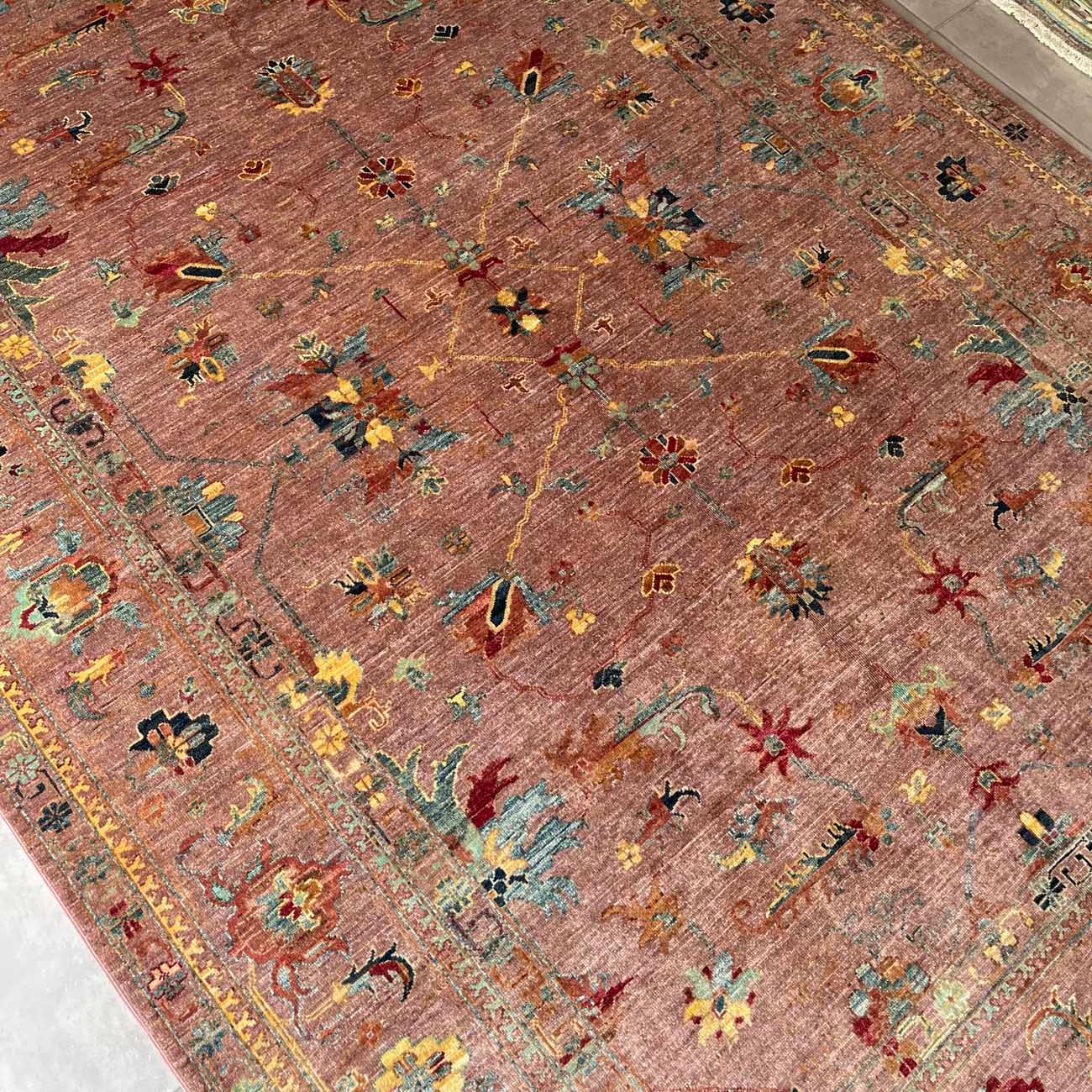 El Dokuma Sultani Yün Halı (205x300 cm) - Görsel 7