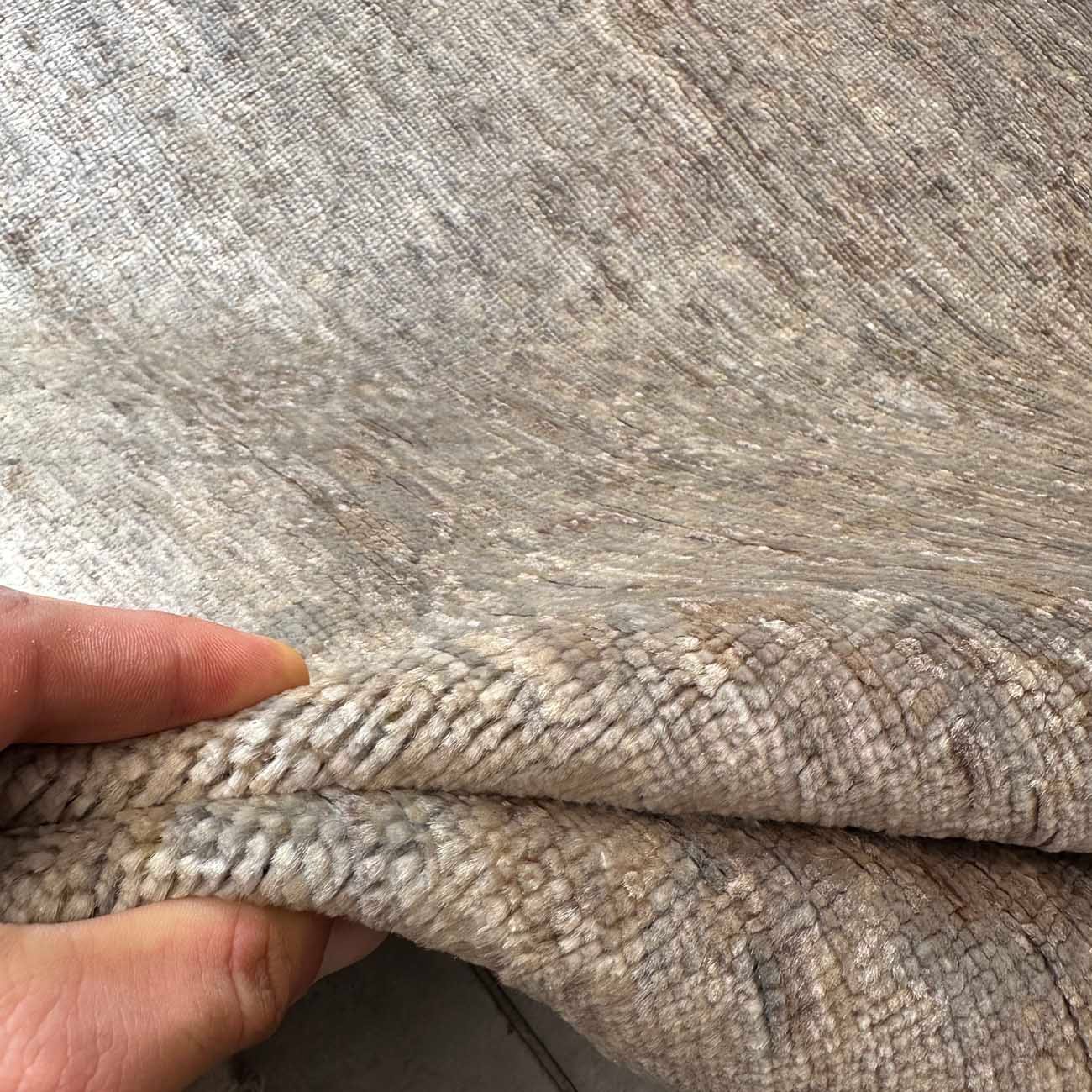 El Dokuma Overdye Modern Yün Yolluk Halı (75x305 cm) - Görsel 3