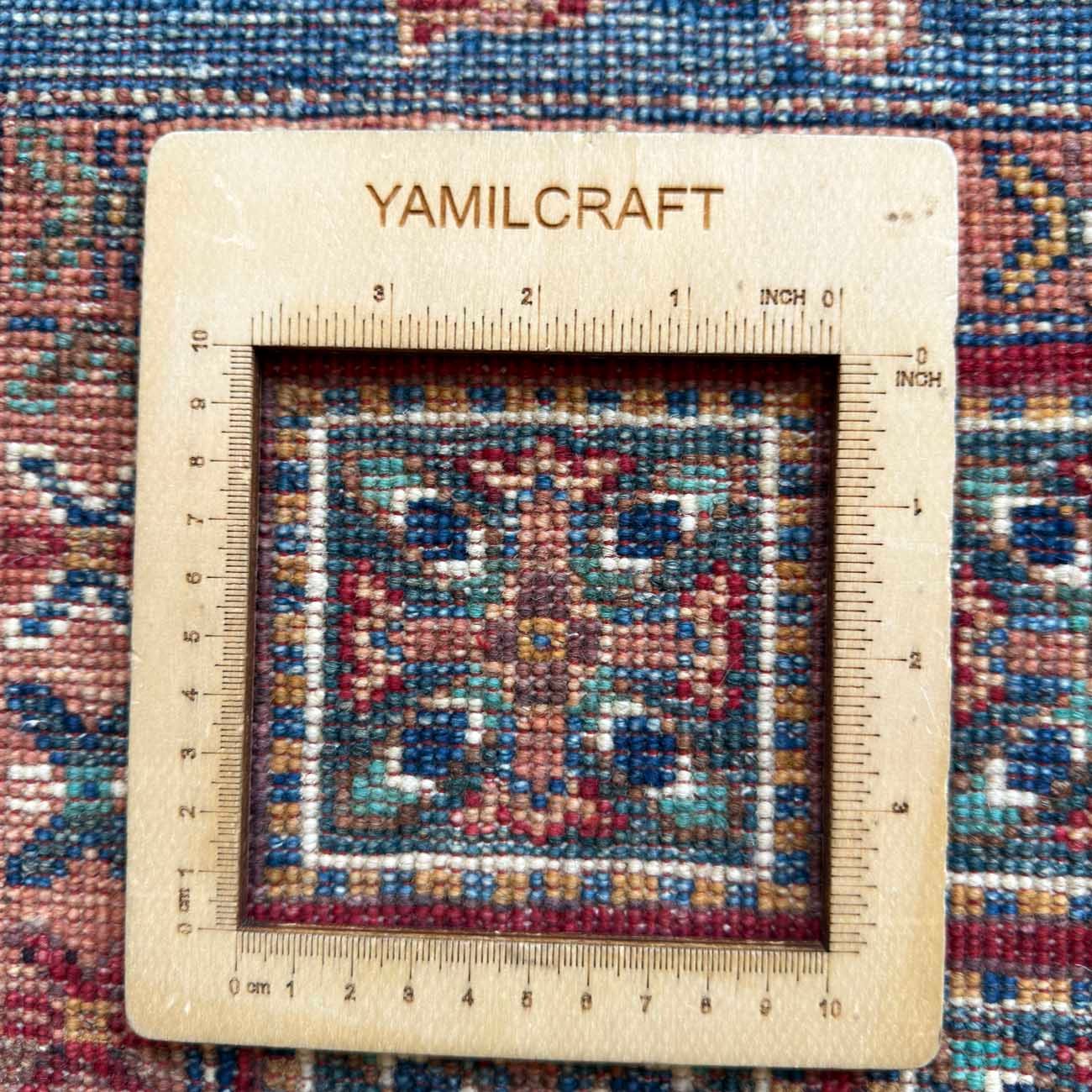 El Dokuma Pazırık Yün Yolluk Halı (80x305 cm) - Görsel 5