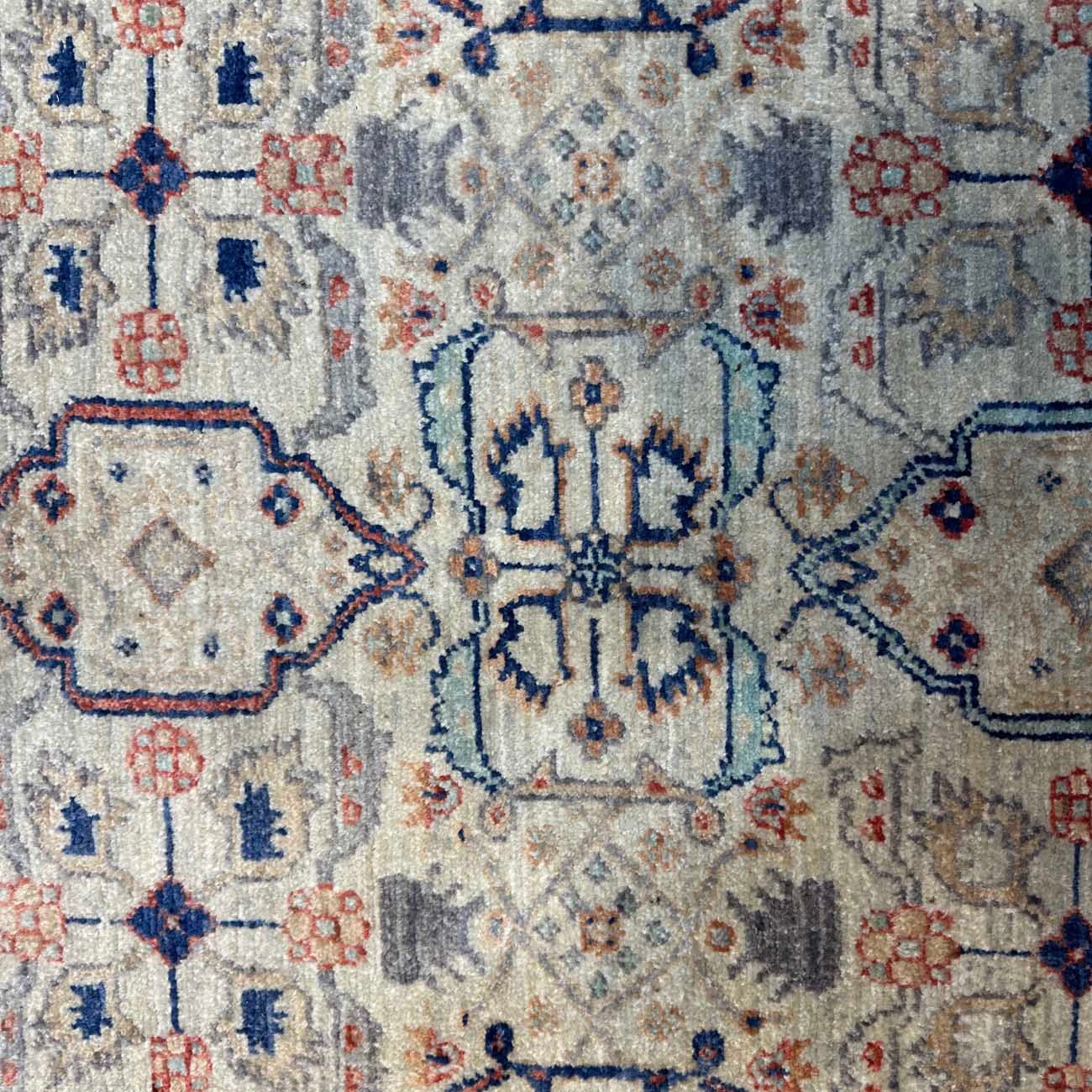 El Dokuma Uşak Yün Yolluk Halı (85x370 cm) - Görsel 2