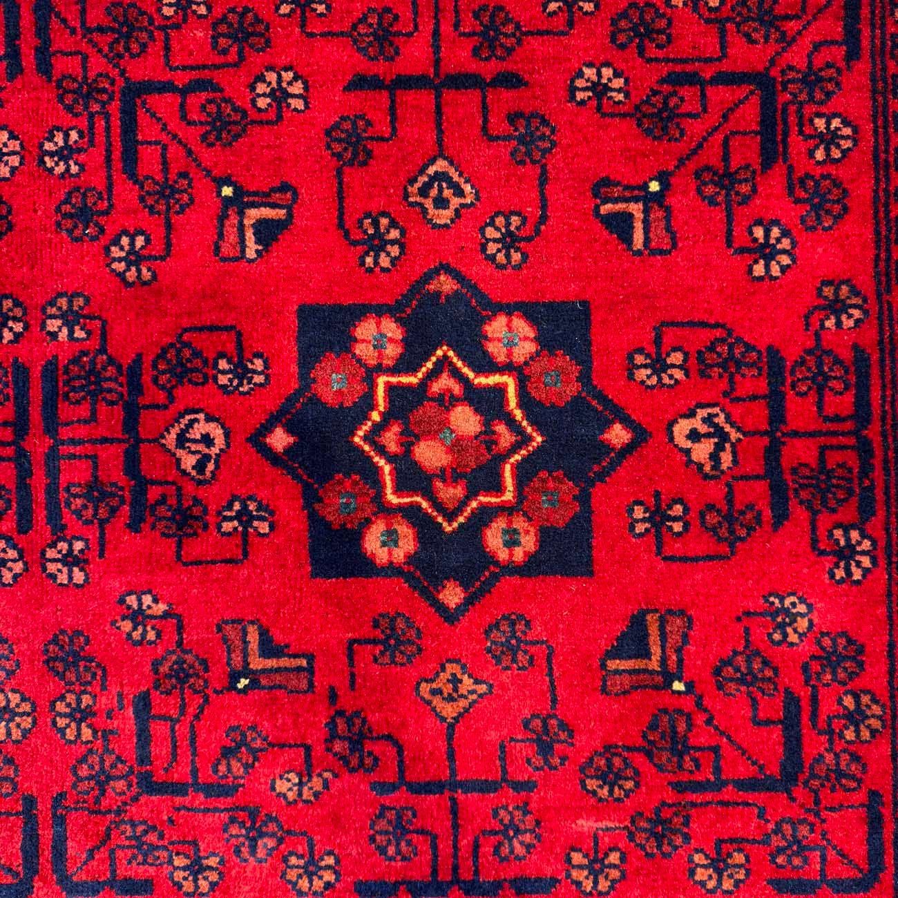 El Dokuma Türkmen Yün Halı (120x180 cm) - Görsel 2