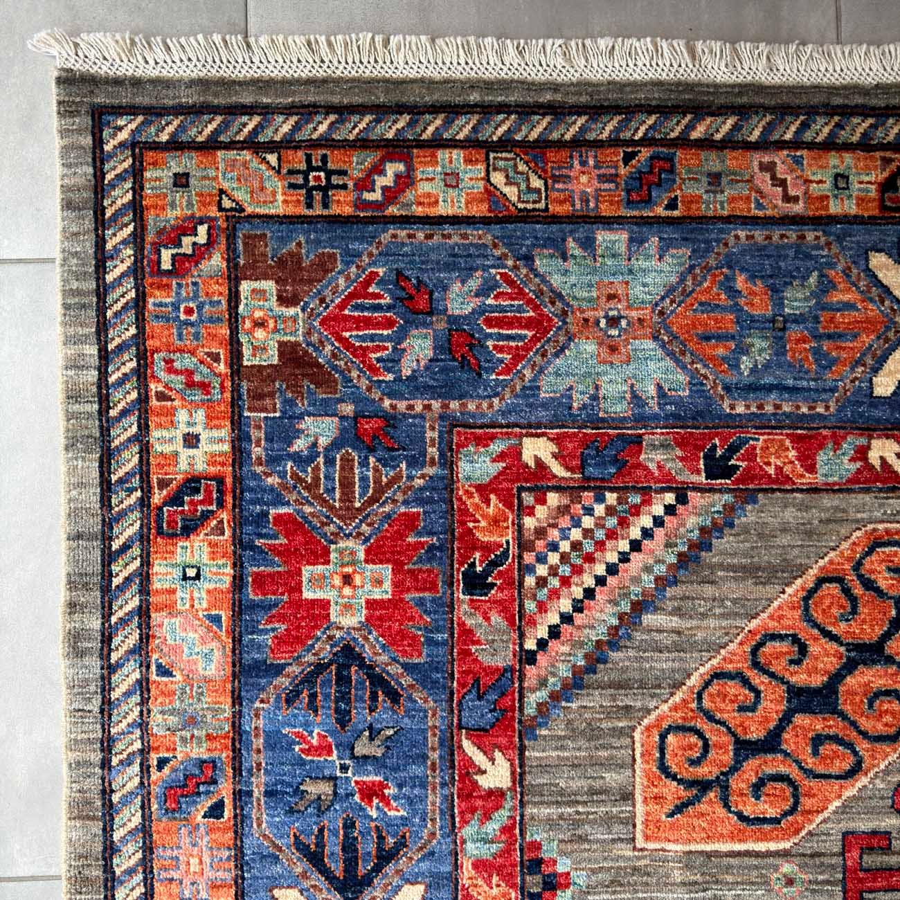 El Dokuma İran Kaşkai Yün Halı (250x310 cm) - Görsel 9