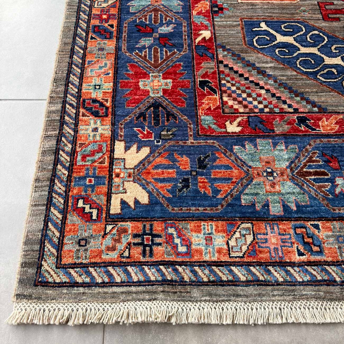 El Dokuma İran Kaşkai Yün Halı (250x310 cm) - Görsel 3
