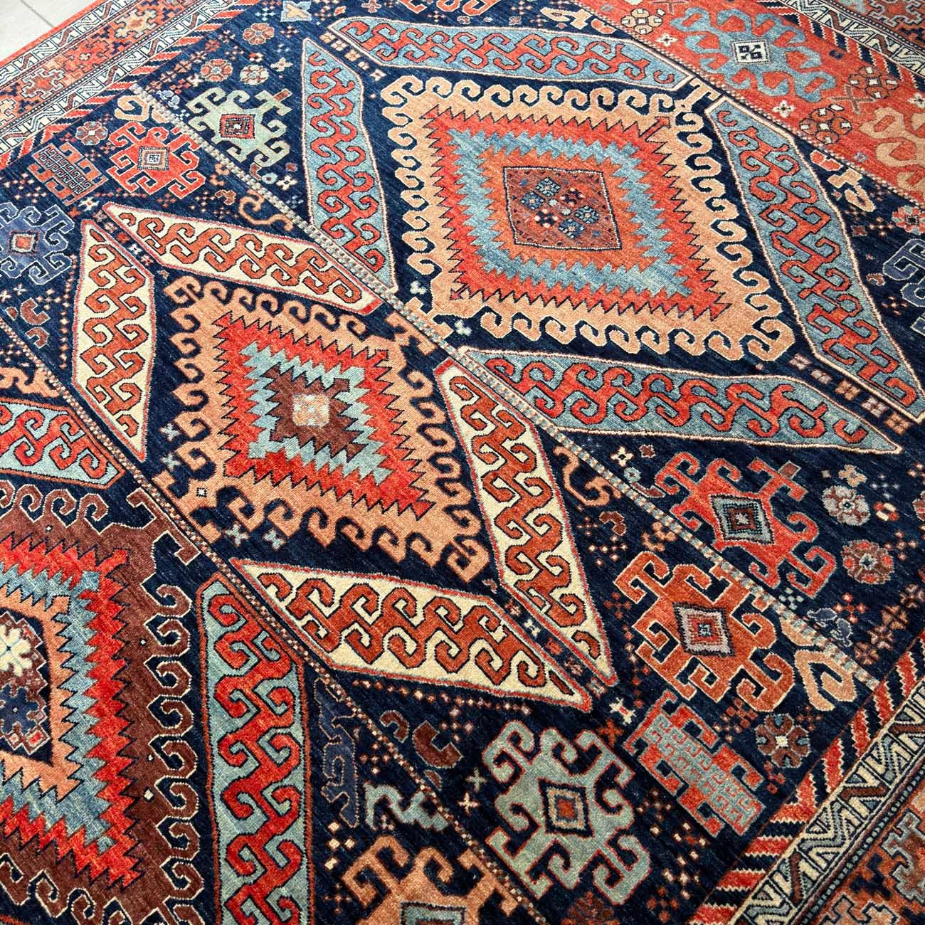 El Dokuma İran Kaşkai Yün Halı (240x300 cm) - Görsel 8