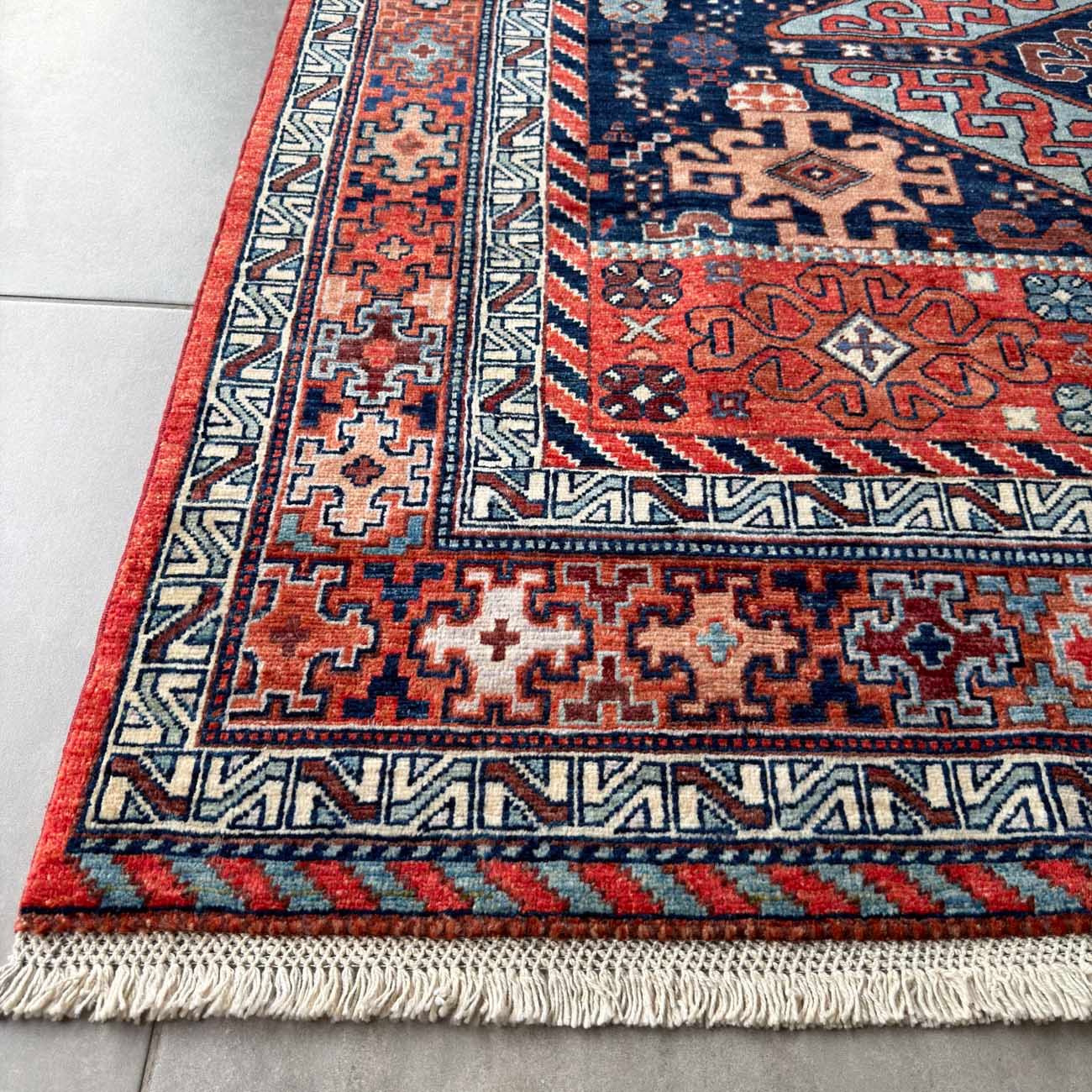 El Dokuma İran Kaşkai Yün Halı (240x300 cm) - Görsel 9