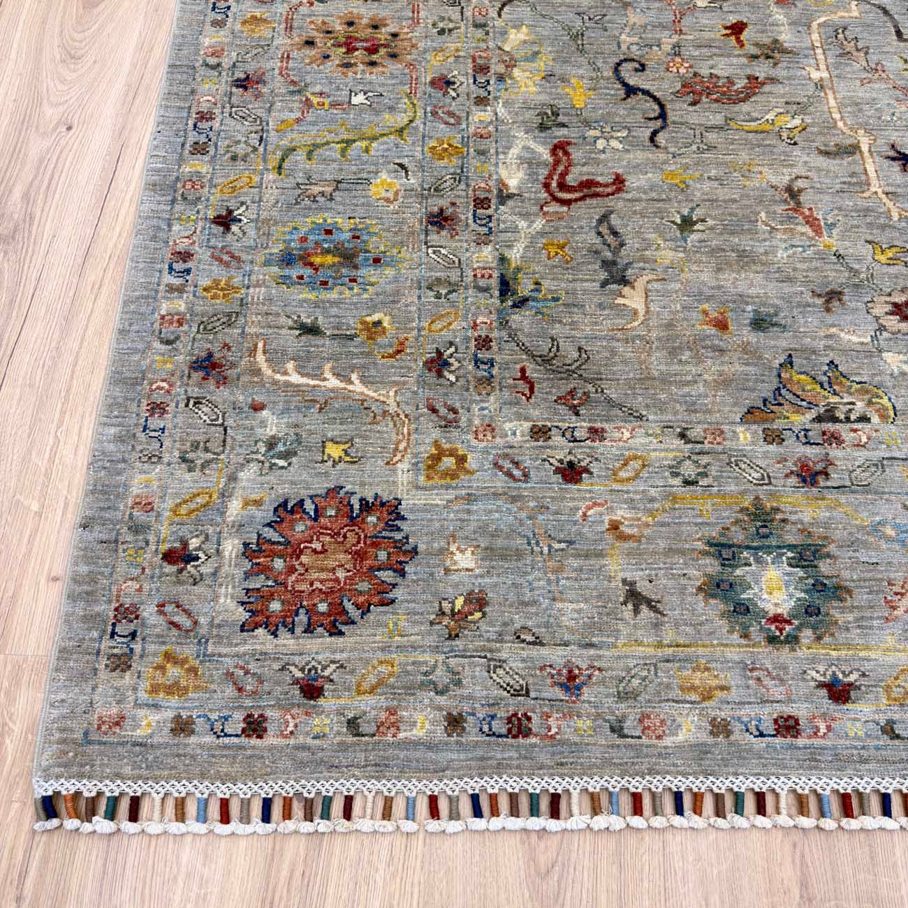El Dokuma Bijar İran Yün Halı (200x290 cm) - Görsel 9