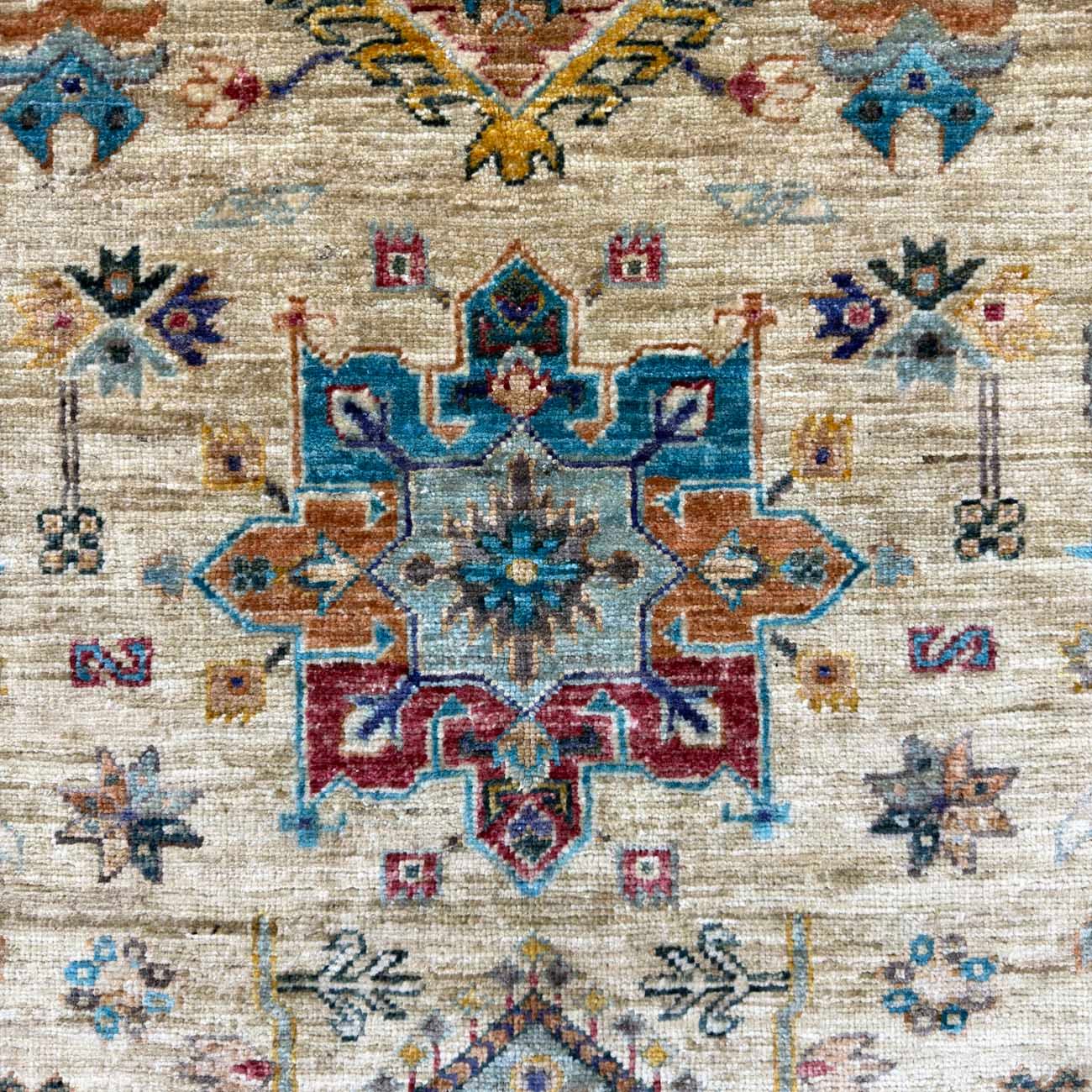 El Dokuma Veziri Kabile Yün Halı (170x240 cm) - Görsel 2