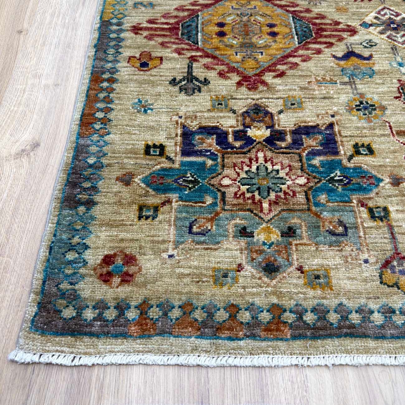 El Dokuma Veziri Kabile Yün Halı (170x240 cm) - Görsel 9