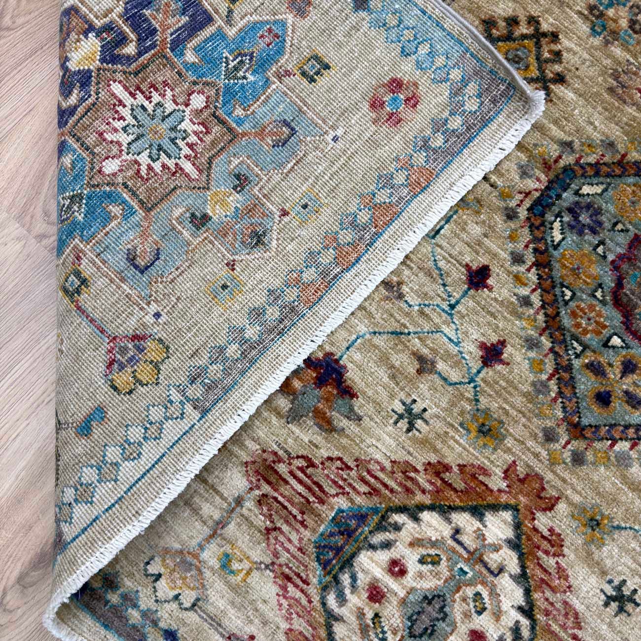 El Dokuma Veziri Kabile Yün Halı (170x240 cm) - Görsel 6