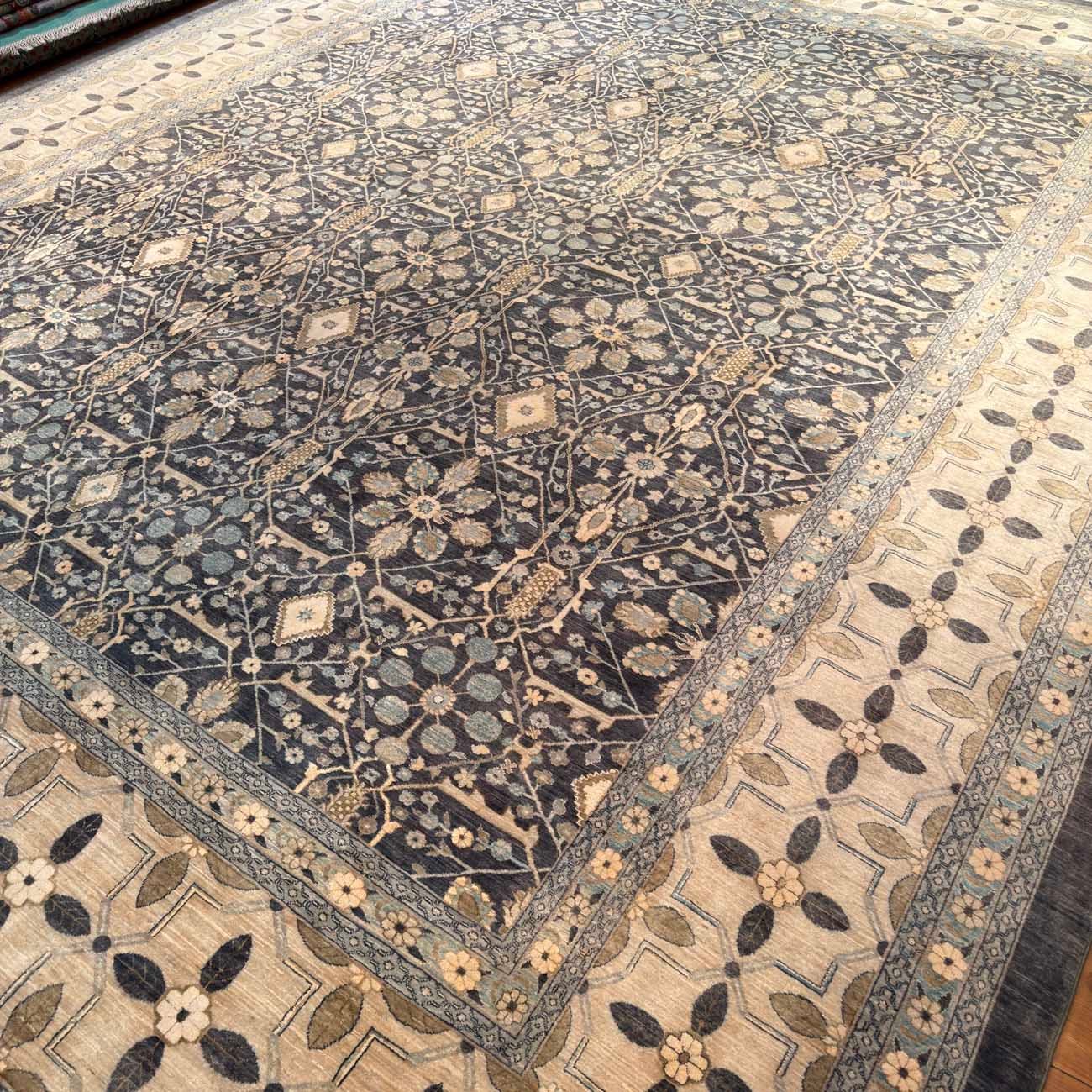 El Dokuma Premium Uşak Saray Yün Halısı (370x470 cm) - Görsel 8
