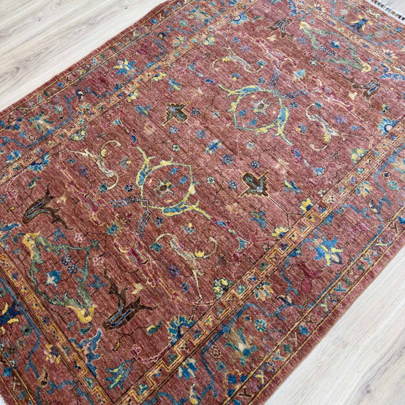 El Dokuma Bijar İran Yün Halı (125x185 cm) - Görsel 7