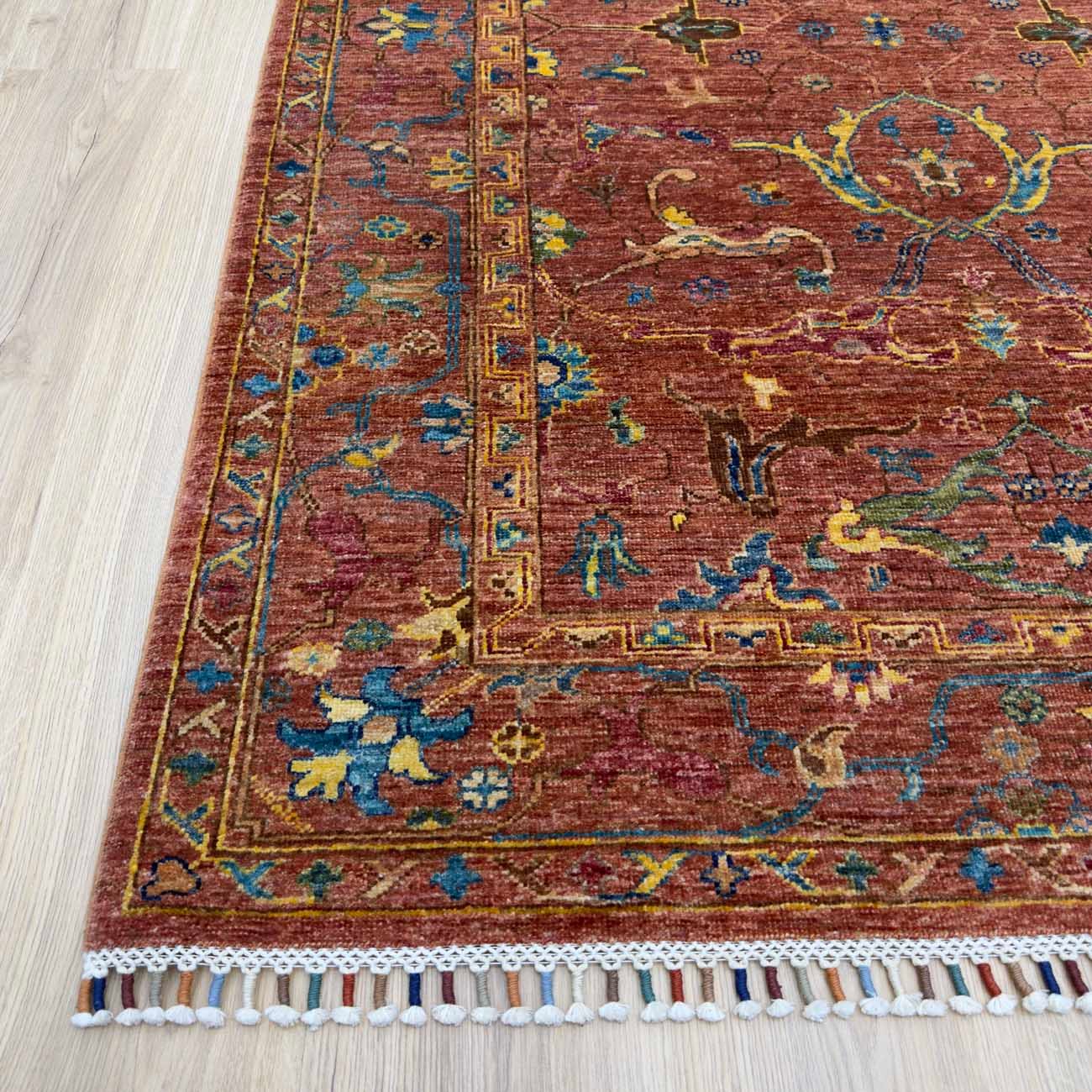 El Dokuma Bijar İran Yün Halı (125x185 cm) - Görsel 3