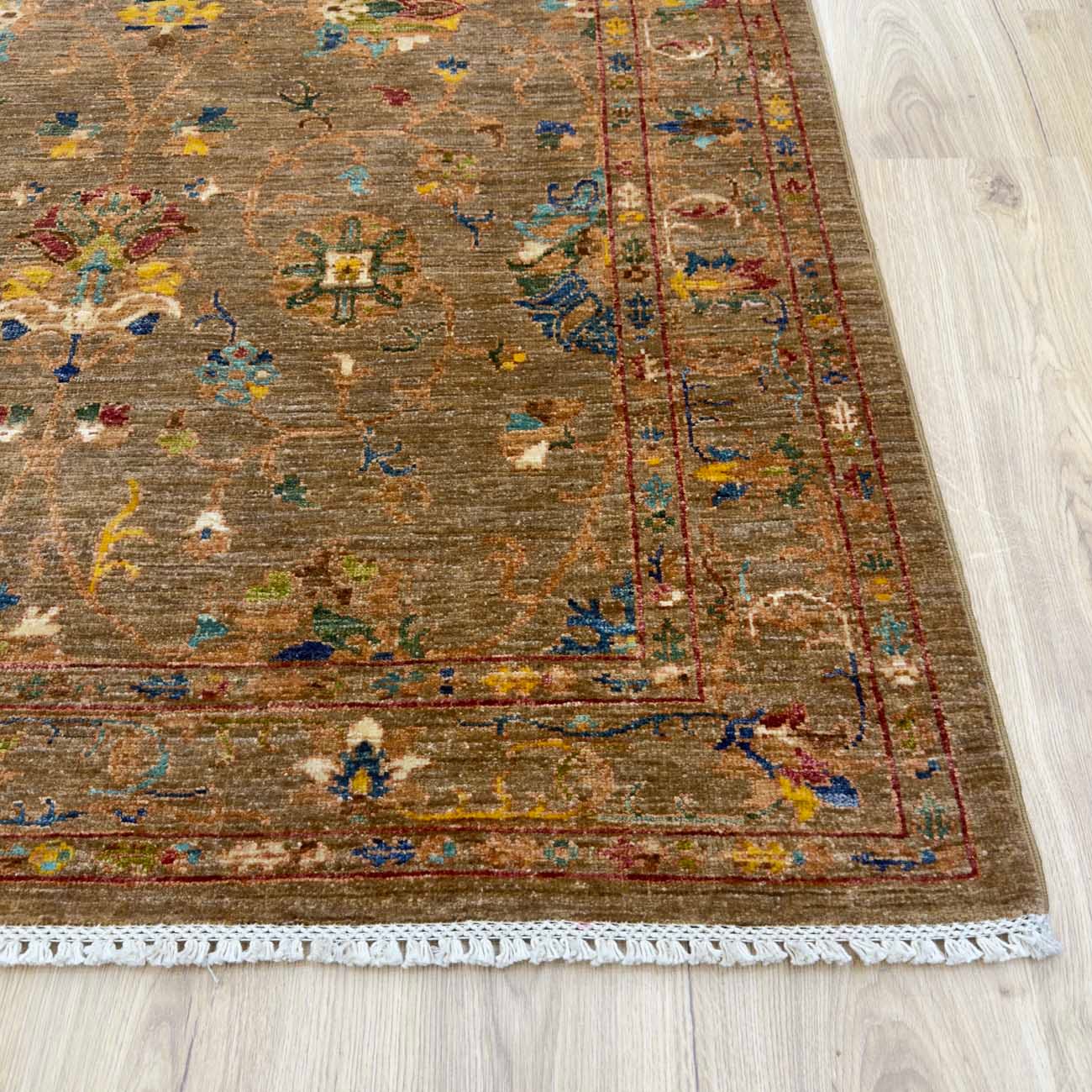 El Dokuma Sultani Yün Halı (125x185 cm) - Görsel 8