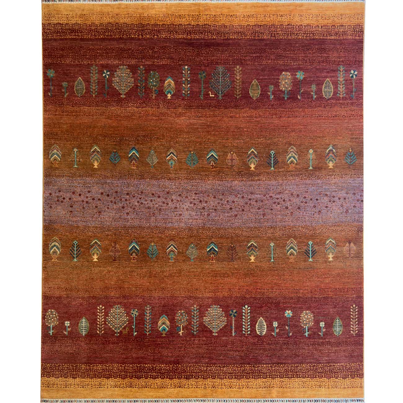El Dokuma Afgan Kabile Yün Halı (245x305 cm)