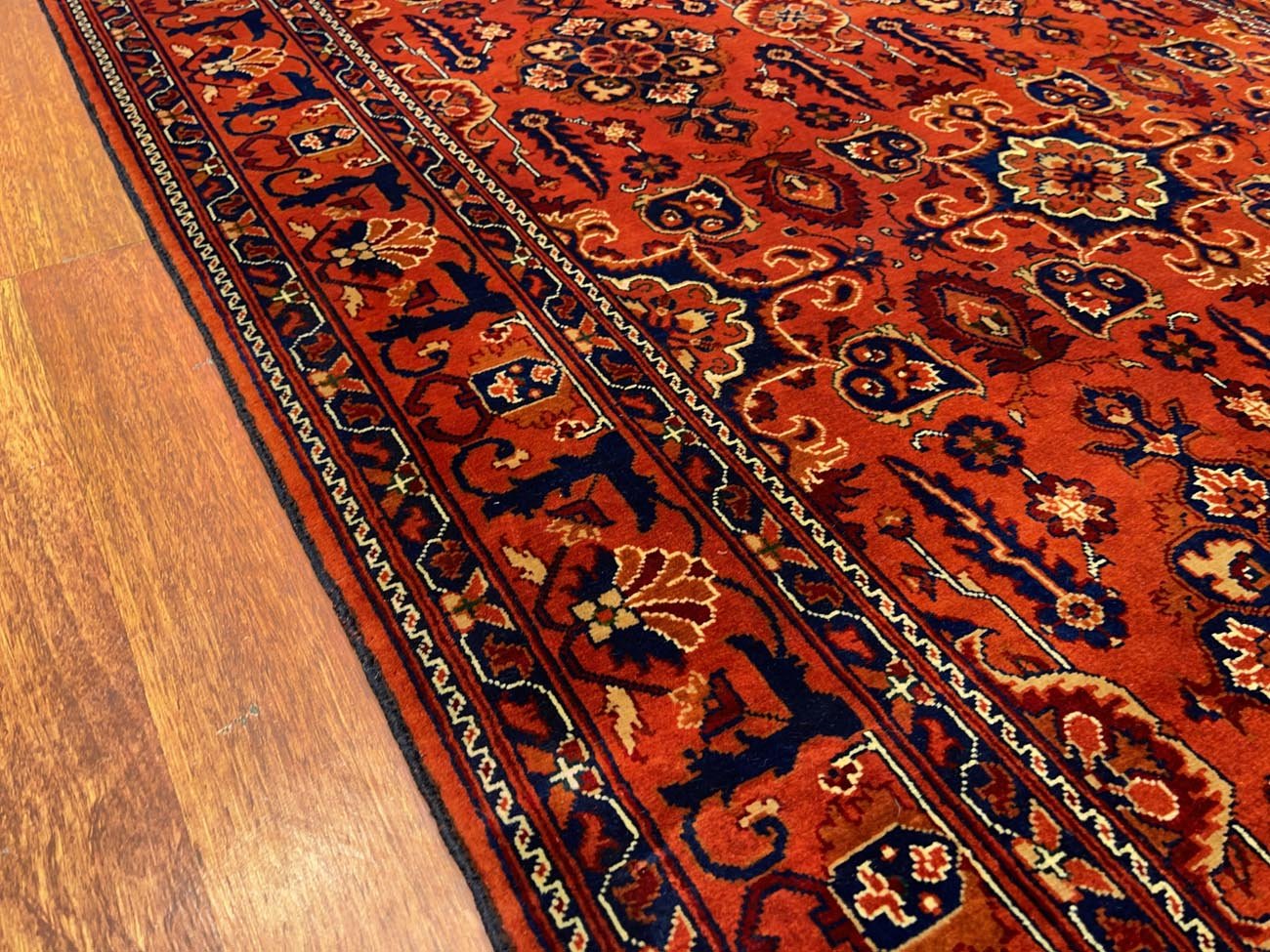El Dokuma Afgan Bilicik İnce Dokulu Yün Halı (120x180 cm) - Görsel 9