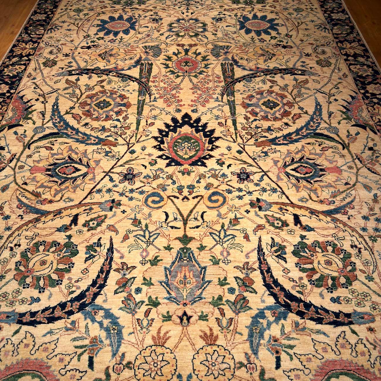 El Dokuma Bijar İran Yün Halı (280x360 cm) - Görsel 4