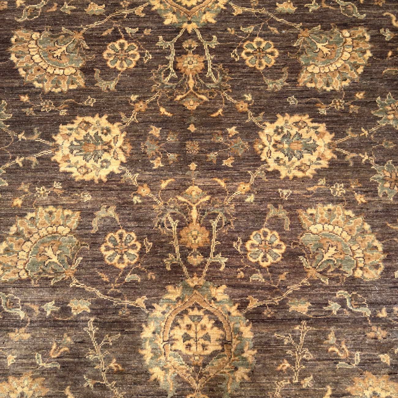 El Dokuma Gri Sultani Yün Halı (250x350 cm) - Görsel 2
