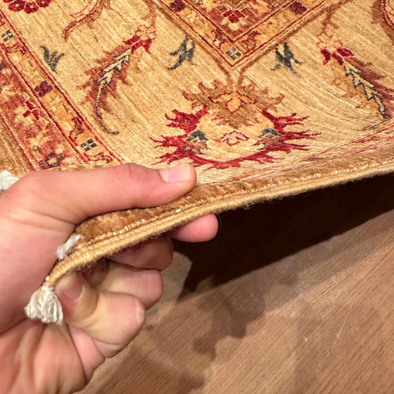 El Dokuma Uşak Yün Halı (250x300 cm) - Görsel 11
