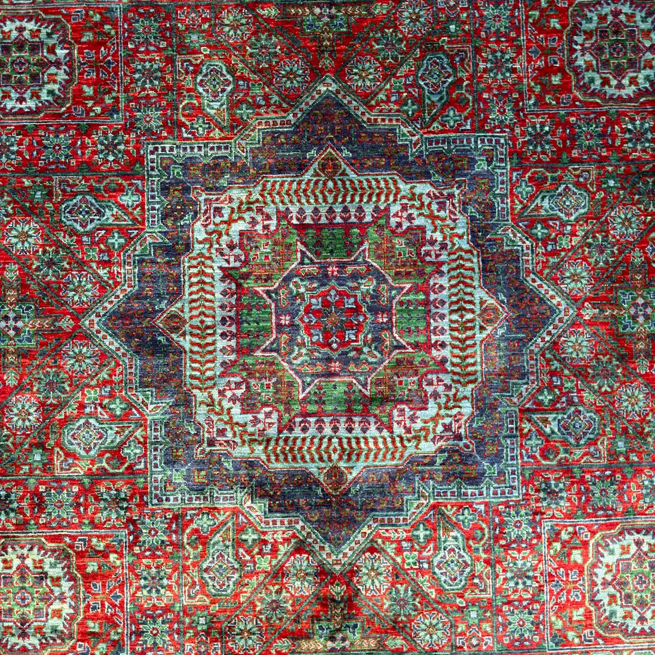 El Dokuma Premium Memlük Yün Halı (250x300 cm) - Görsel 2