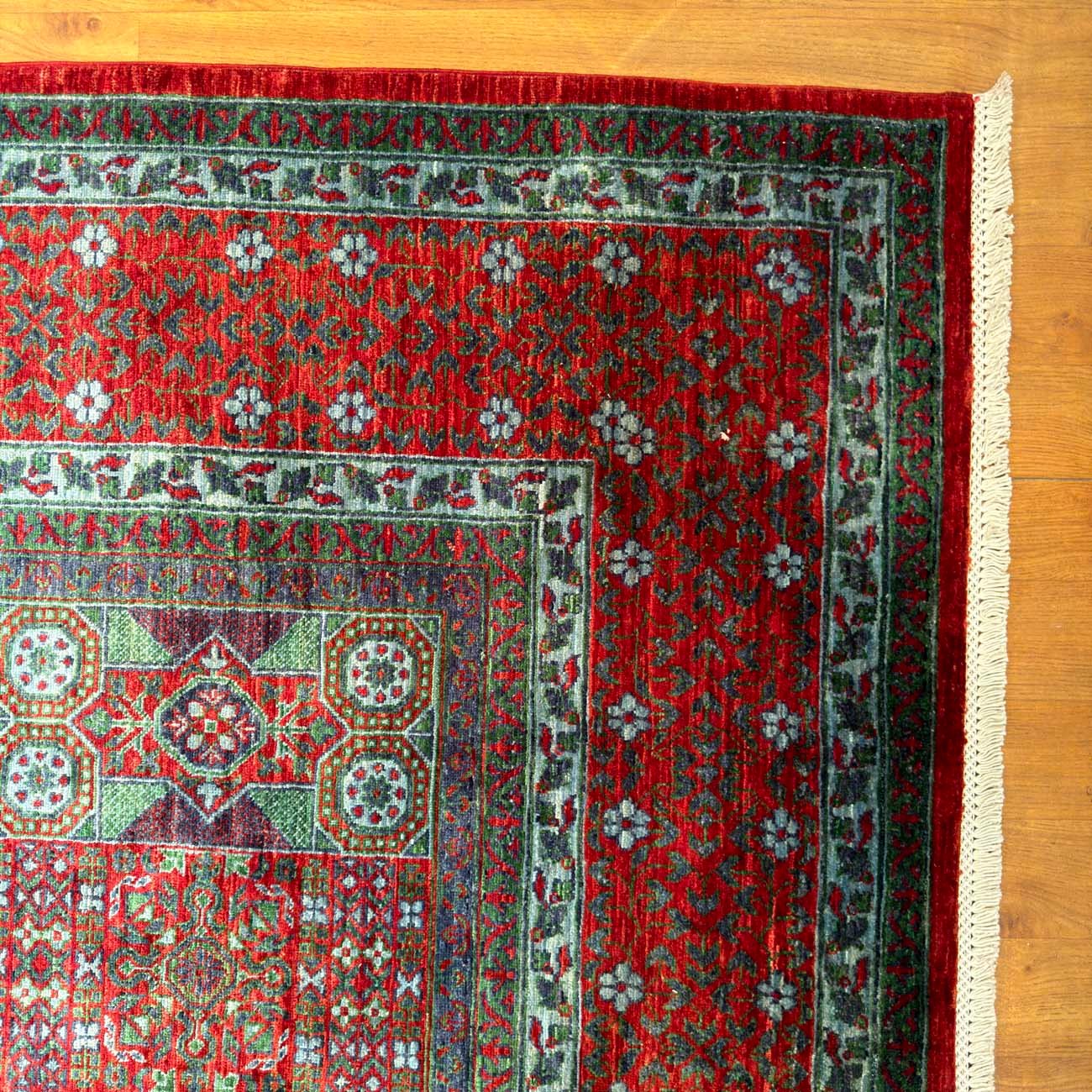 El Dokuma Premium Memlük Yün Halı (250x300 cm) - Görsel 4