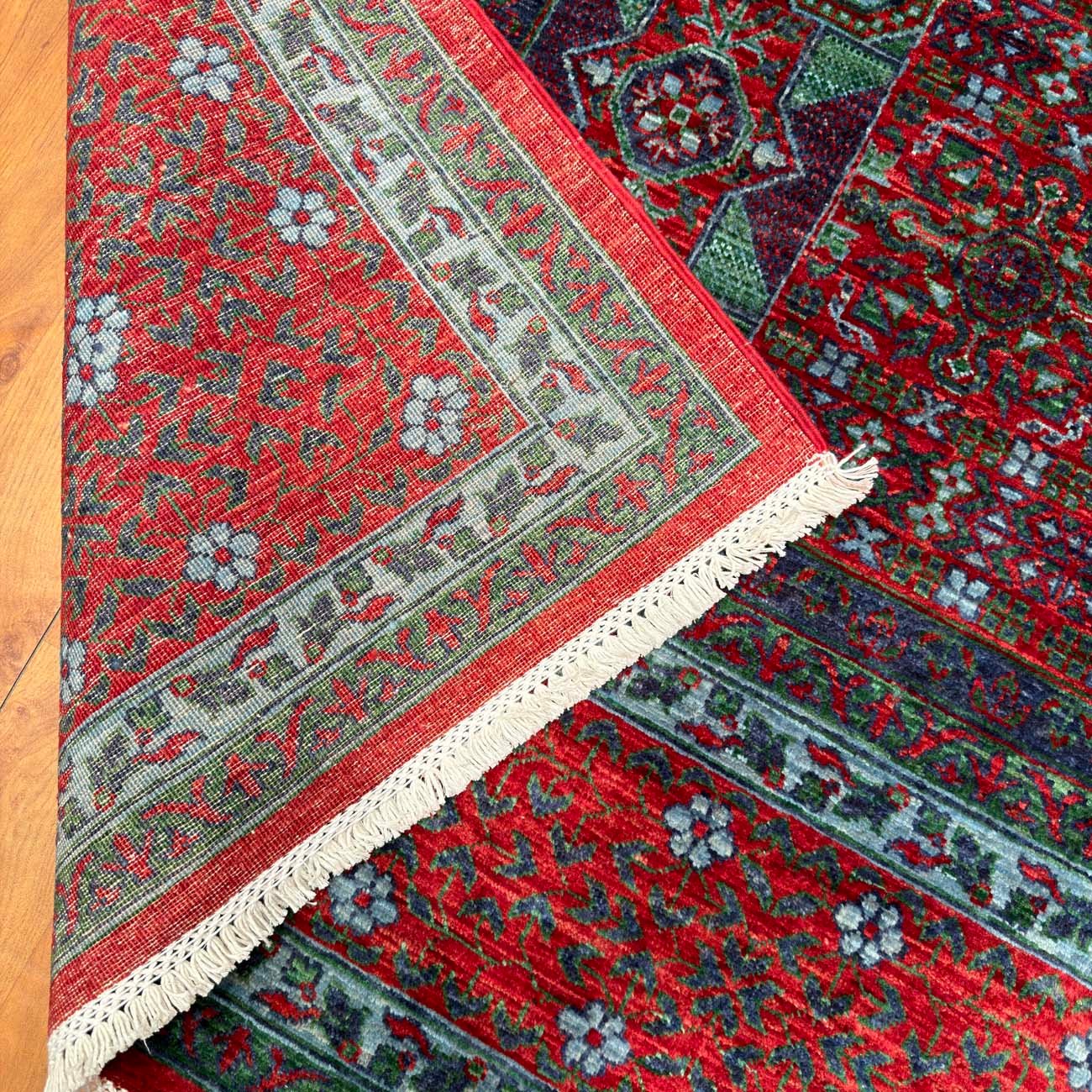 El Dokuma Premium Memlük Yün Halı (250x300 cm) - Görsel 6