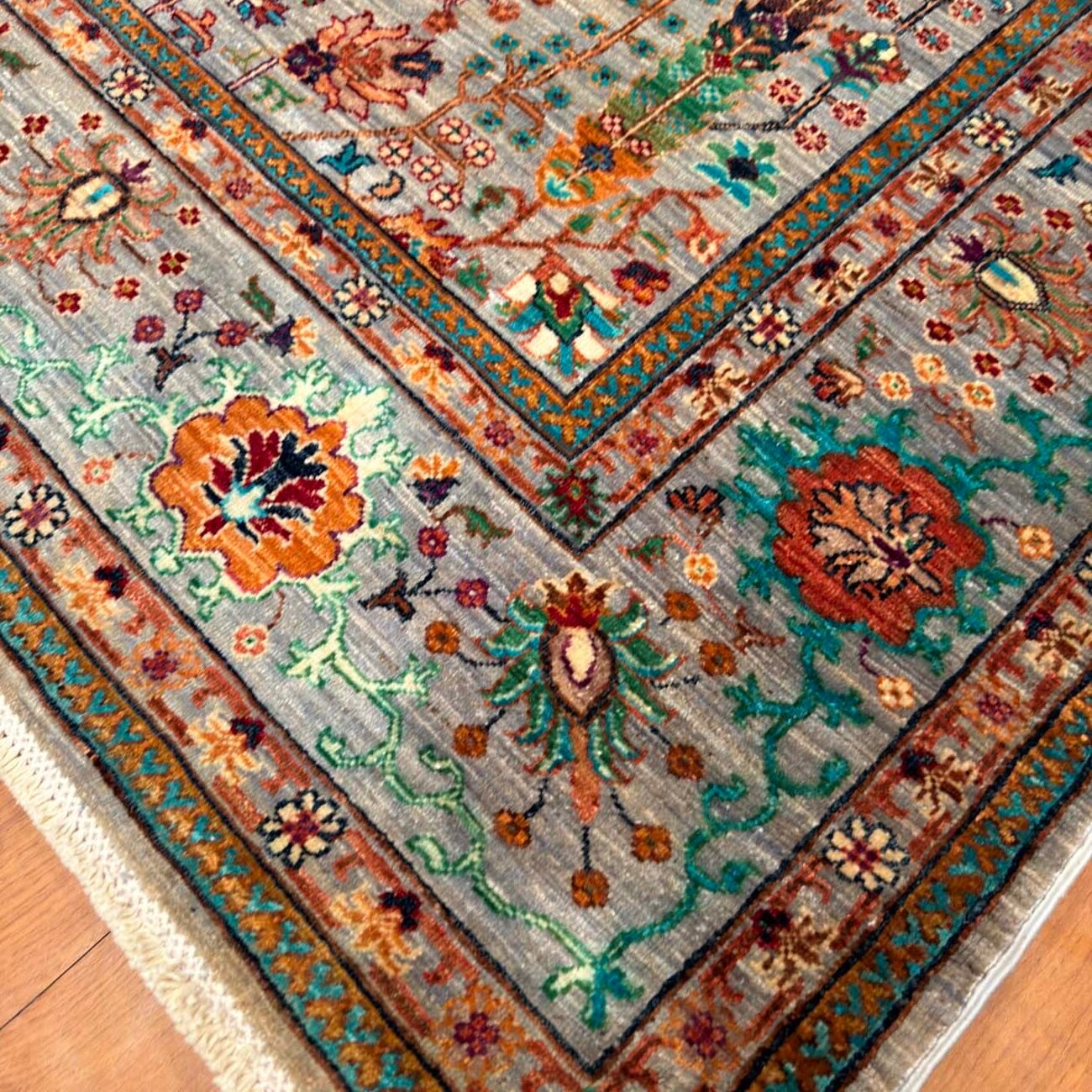 El Dokuma Premium Sultani Yün Halı (180x225 cm) - Görsel 7